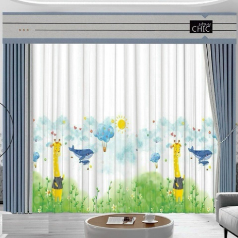 Màn Voan In Hình Sang Trọng